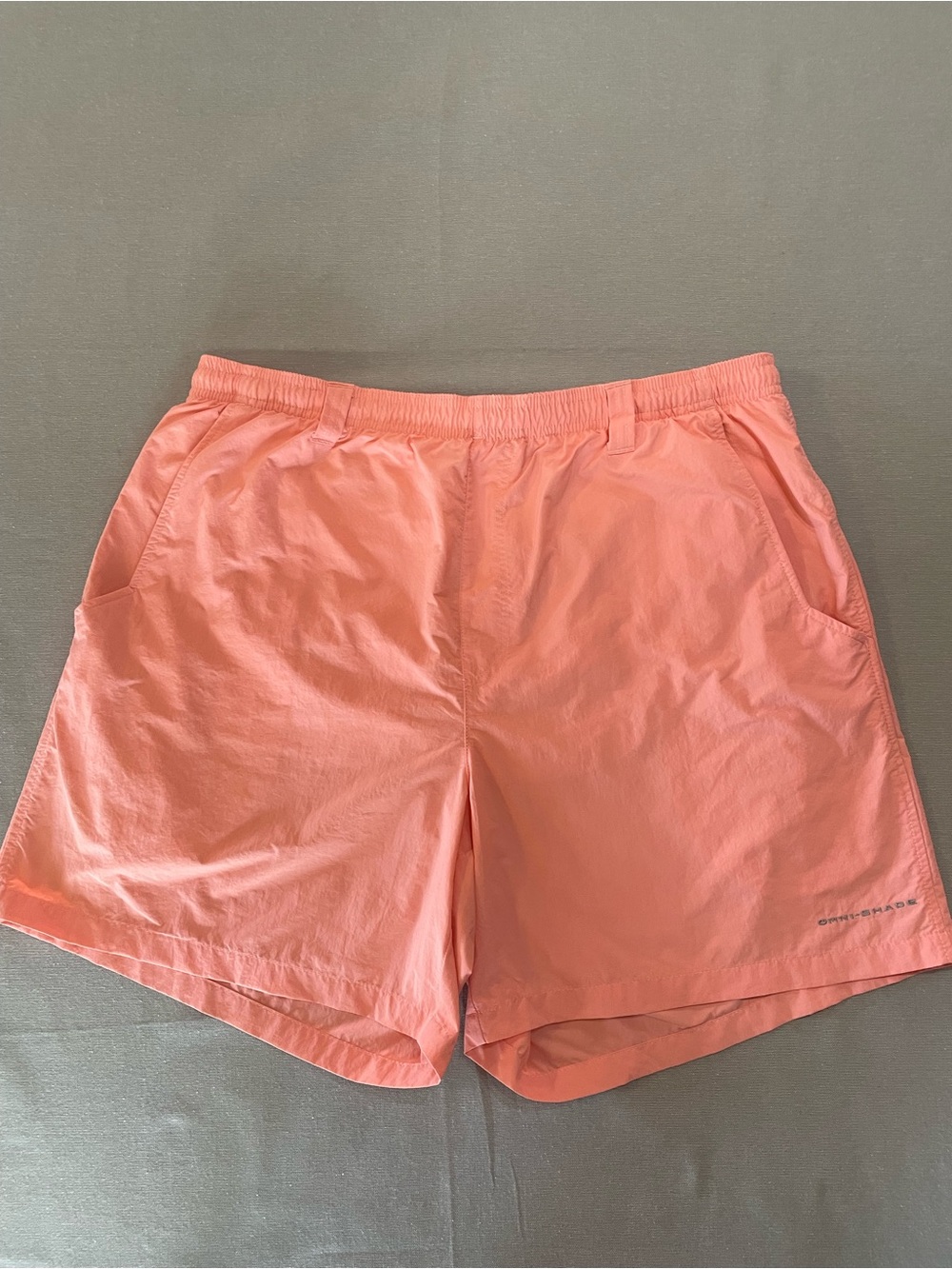 Columbia PFG Coral Men's Swim Fishing Lined Trunks L